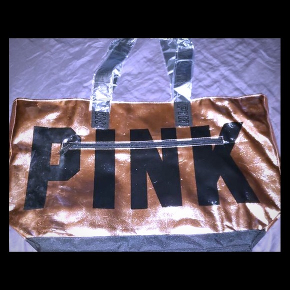 PINK Victoria's Secret Handbags - Rose Gold limited edition Victoria Secret Bag PINK Victoria's Secret Handbags - Rose Gold limited edition Victoria Secret Bag